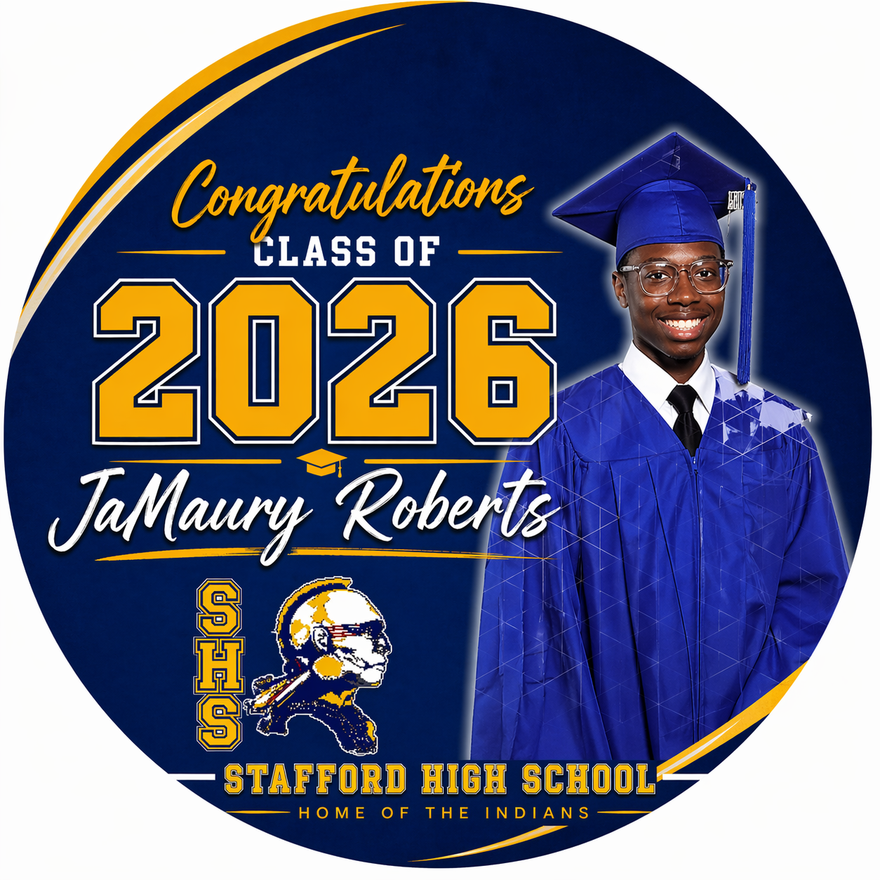 Graduation Button